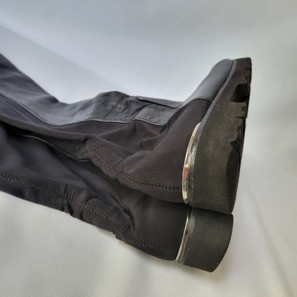 Stuart Weitzman Leather Tall Over The Knees Boots Sz 6.5 - Picture 8 of 12